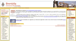 Desktop Screenshot of comune.brembilla.bg.it
